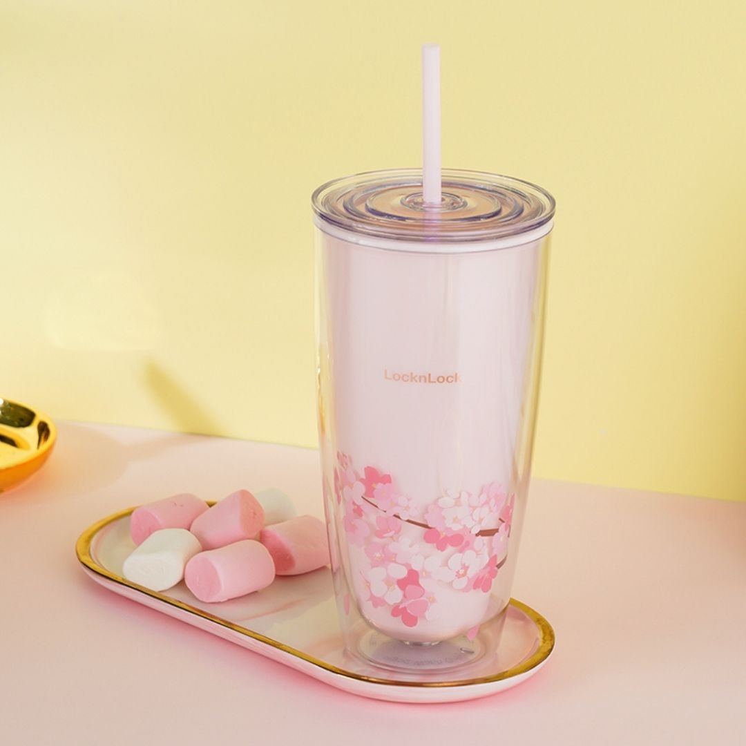 LocknLock Cherry Blossom Cup